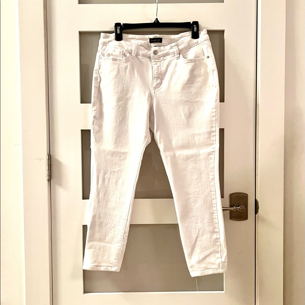 The Limited white skinny jeans for women size 12